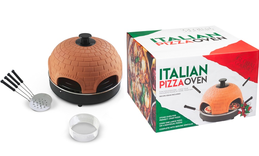 Image 3: Global Gourmet Italian Pizza Oven