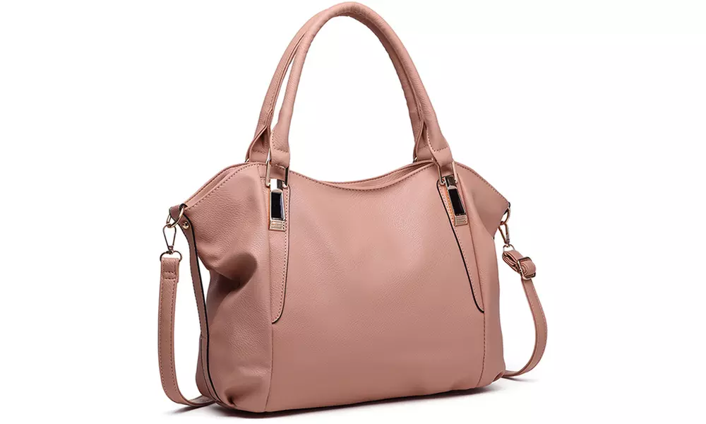 PU Leather Hobo Shoulder Bag Tote Bag