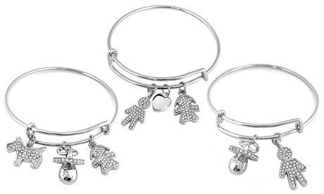 Bracciale Family realizzato con cristalli Swarovski® disponibile in vari modelli