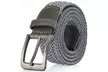 Gallery Seven Men's Braided Fabric Casual Stretch Belt - Second Medium
