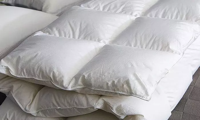 Couette 100 % plumes de canard, 500 g/m² Sampur