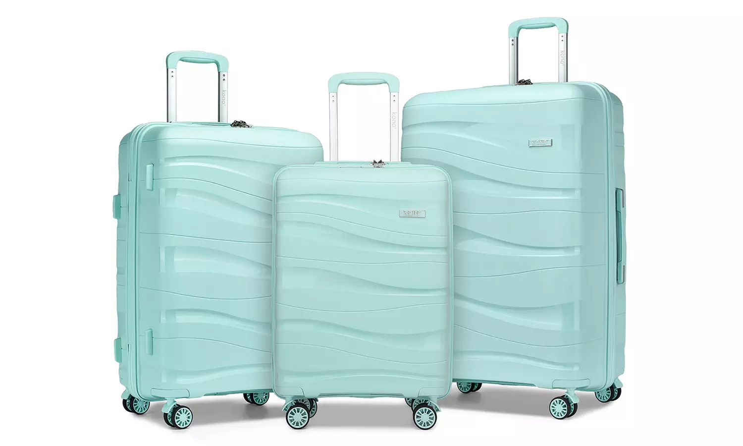 1 o 3 Maletas ligeras de polipropileno rígido, con envío gratuito - Primary Image