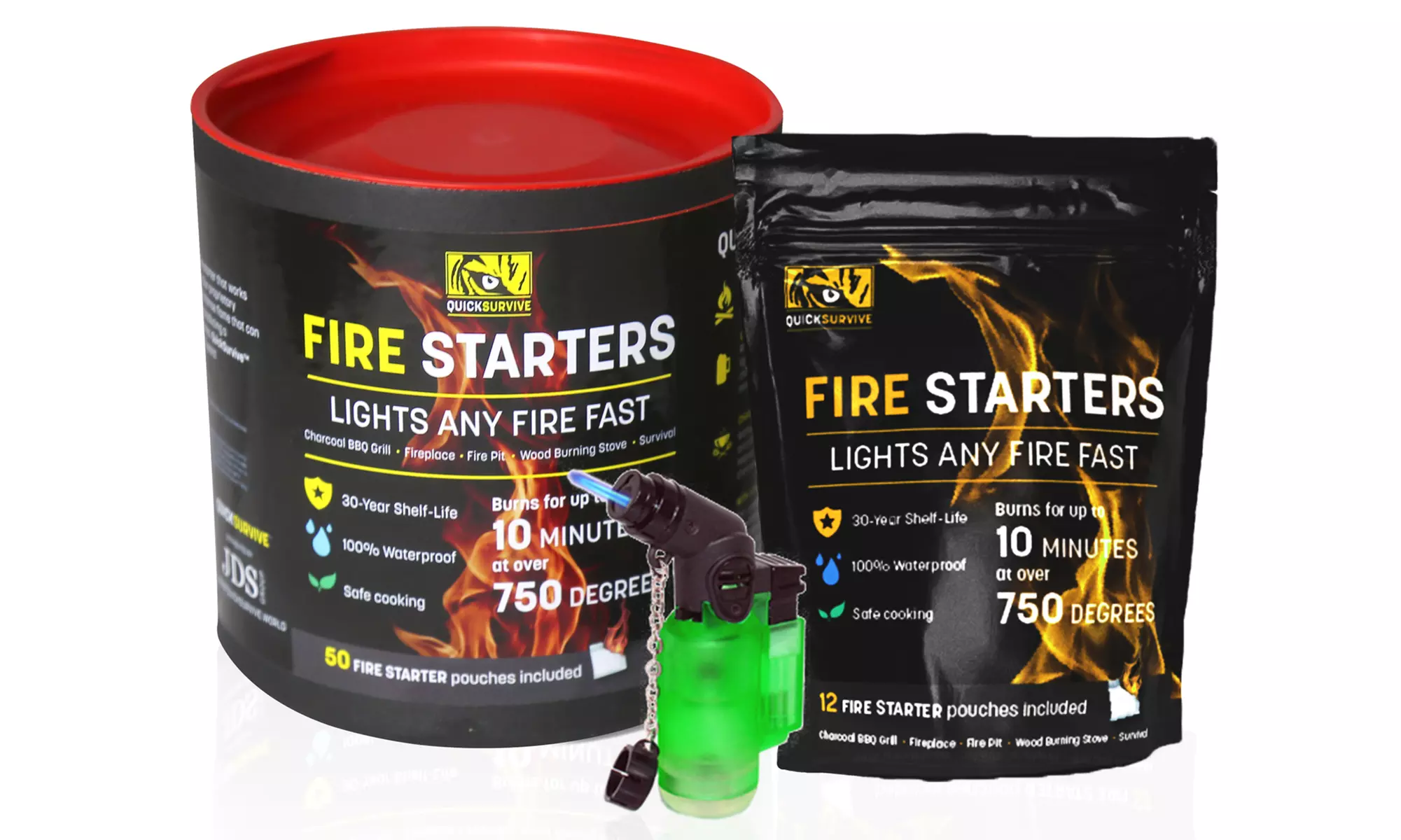 QuickFire Waterproof and Non-Toxic Fire Starters - Image 7