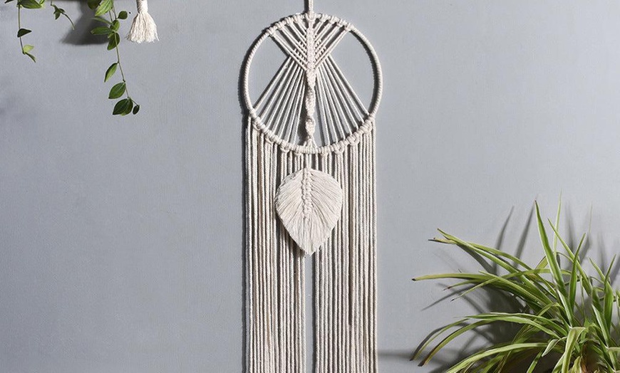 Image 3: Bohemian Style Home Wall Hanging Decoration