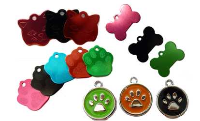 Personalised Engraved Pet ID Tag
