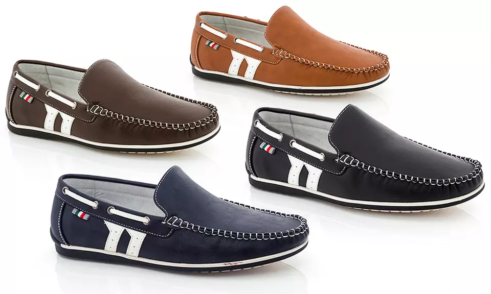 Franco Vanucci Men's Boat Shoes - Primary Image