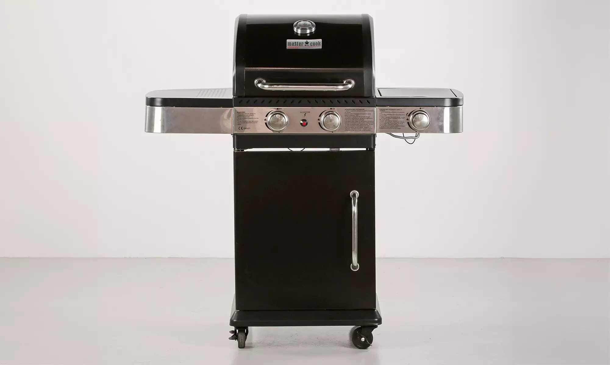 Barbecue a gas a 3 o 5 fuochi