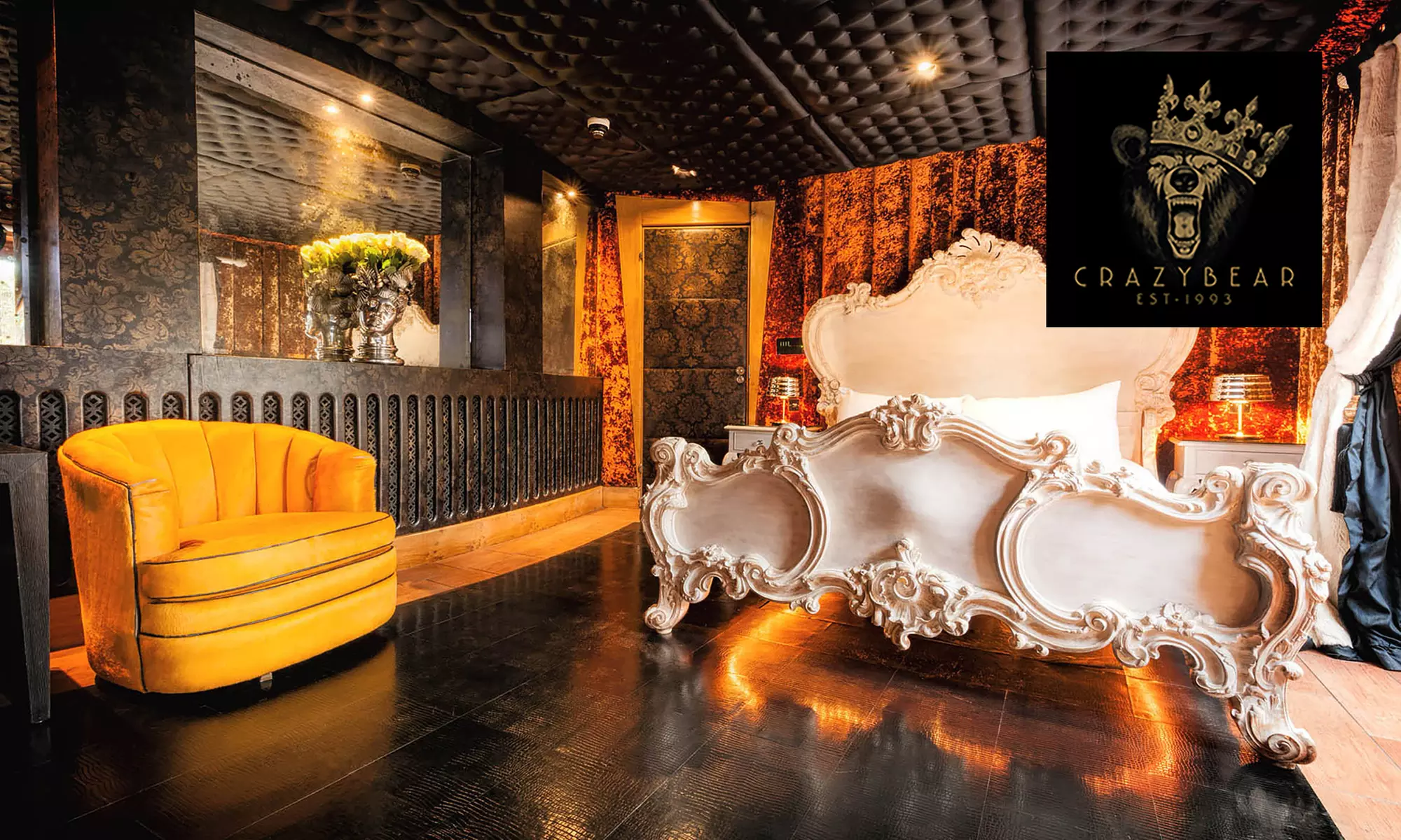 Crazy Bear Stadhampton 5* Overnight Stay for Two with Premium Champagne, Three-Course Dinner, and Breakfast - Primary Image