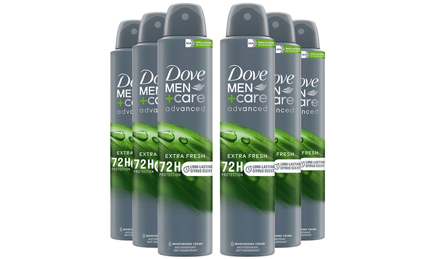 Image 6: 3, 6 or 12 Dove Anti-Perspirant Men+Care Advanced Deodorants 200ml