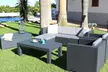 Conjunto de muebles de jardín Ibiza con opción a baúl - Second Medium