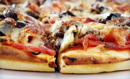 $7 for $15 Worth of Pizza, Burgers, and Oven-Baked Subs at Gus's New York Pizza in Yorktown - Primary Image
