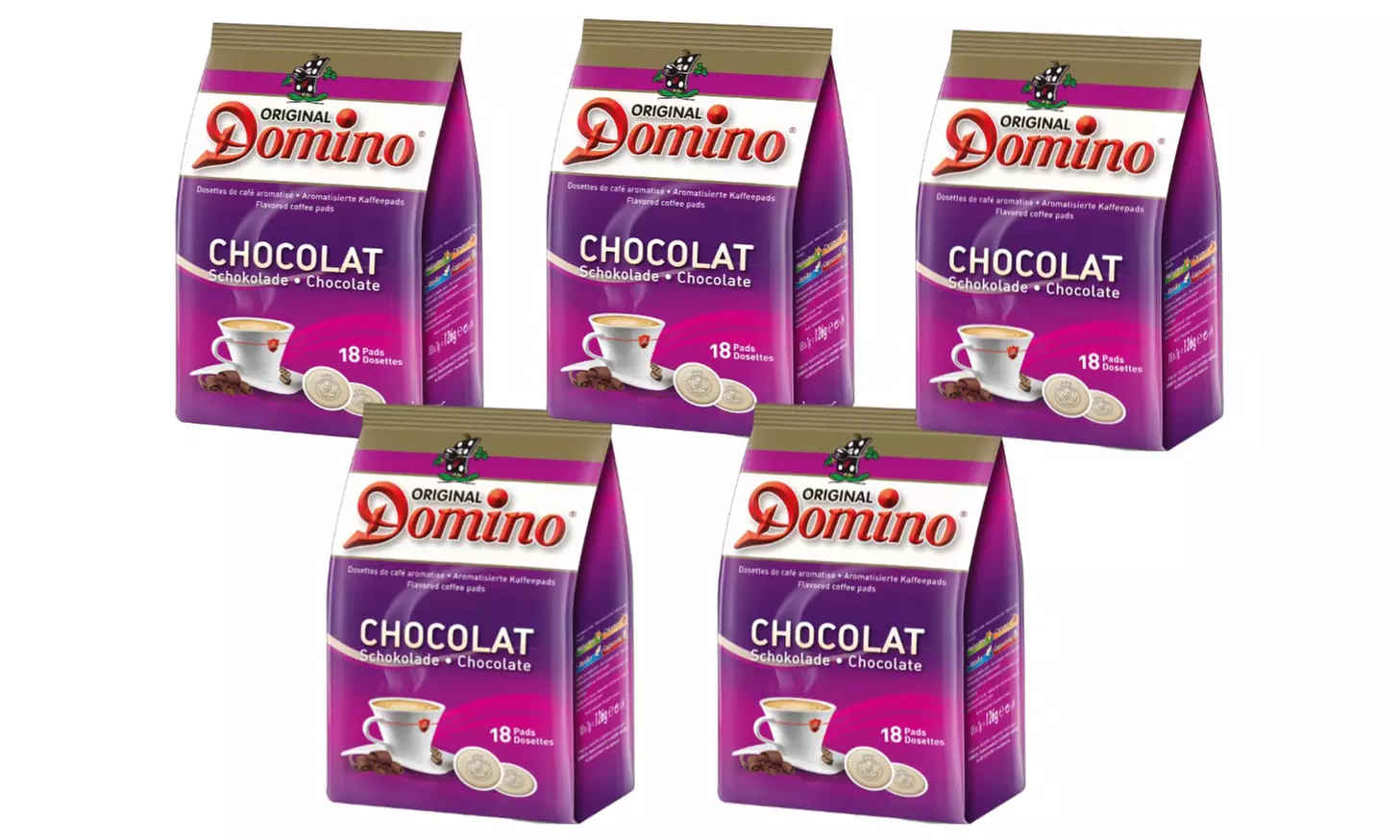 90 ou 180 dosettes de café aromatisé compatibles Senseo® ou autres machines à pression - Second Medium