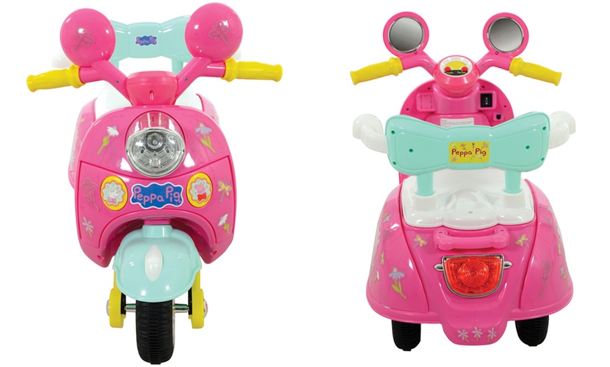 Image 4: Peppa Pig 6V Ride-On Motorbike