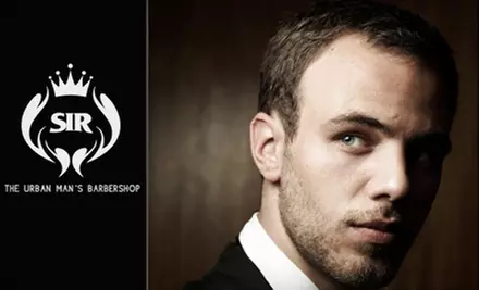 $16 for a Men's Haircut at SIR Modern Barbershop ($44.80 Value) - Primary Image