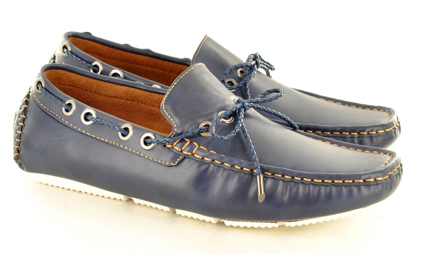 Image 13: Men's Lace-Up Loafers