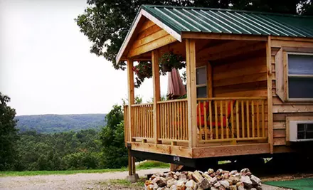 Cabin or Campsite Rental at Fishing Tales RV Park in Lebanon (Up to 53% Off). Three Options Available. - Primary Image