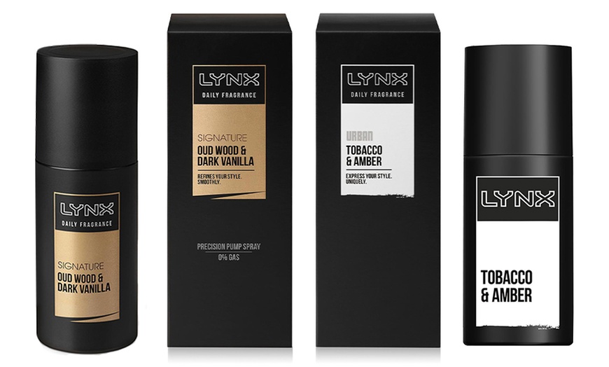 Image 1: Lynx Signature or Urban Daily Fragrance Precision Deodorant Pump Spray