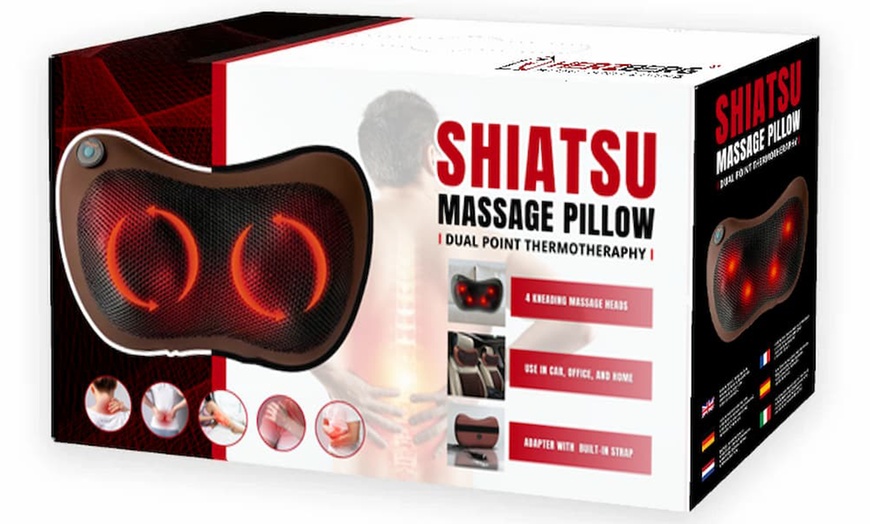 Image 3: Cojín de masaje Shiatsu con terapia de calor, de Herzberg