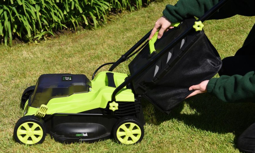 Image 13: AeroTek Lawn Mowers - 3 Models - Including Cordless