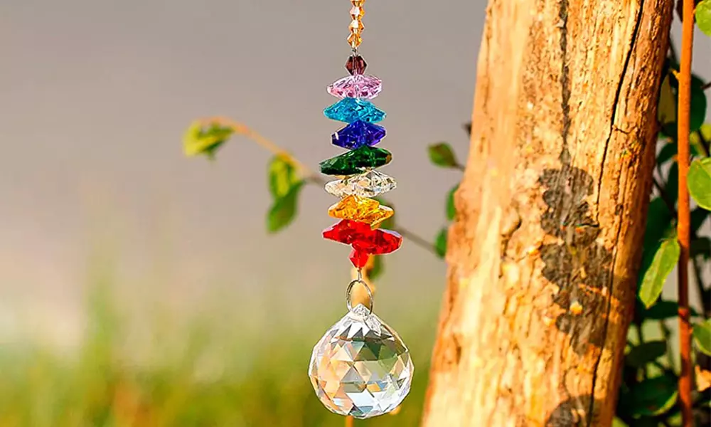 1x oder 2x Chakra-Sonnen-Fänger