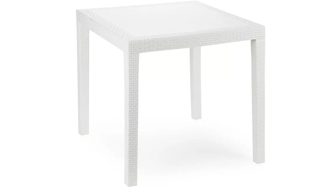 Tavolo effetto rattan in polipropilene