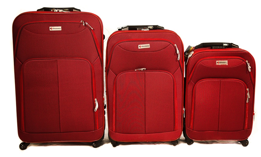 Image 105: Discovery Three-Piece Luggage