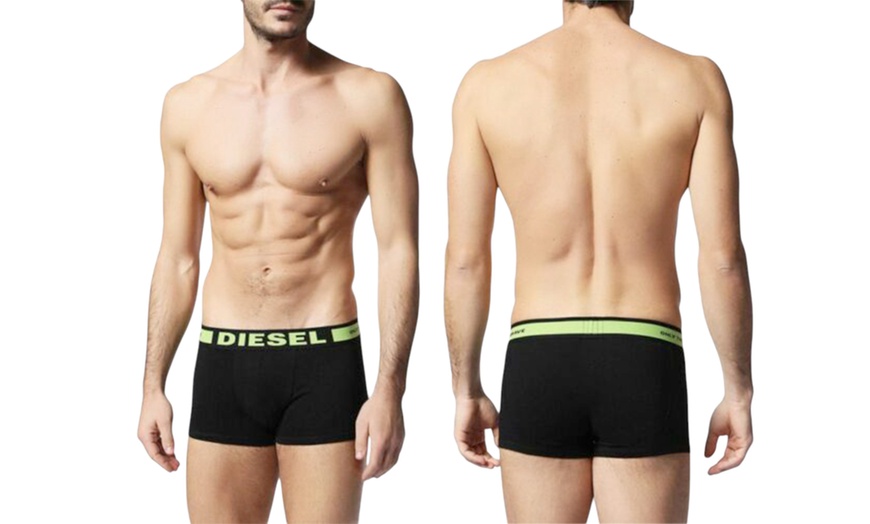 Image 3: Three-Pack Diesel Seasonal Men's Boxers