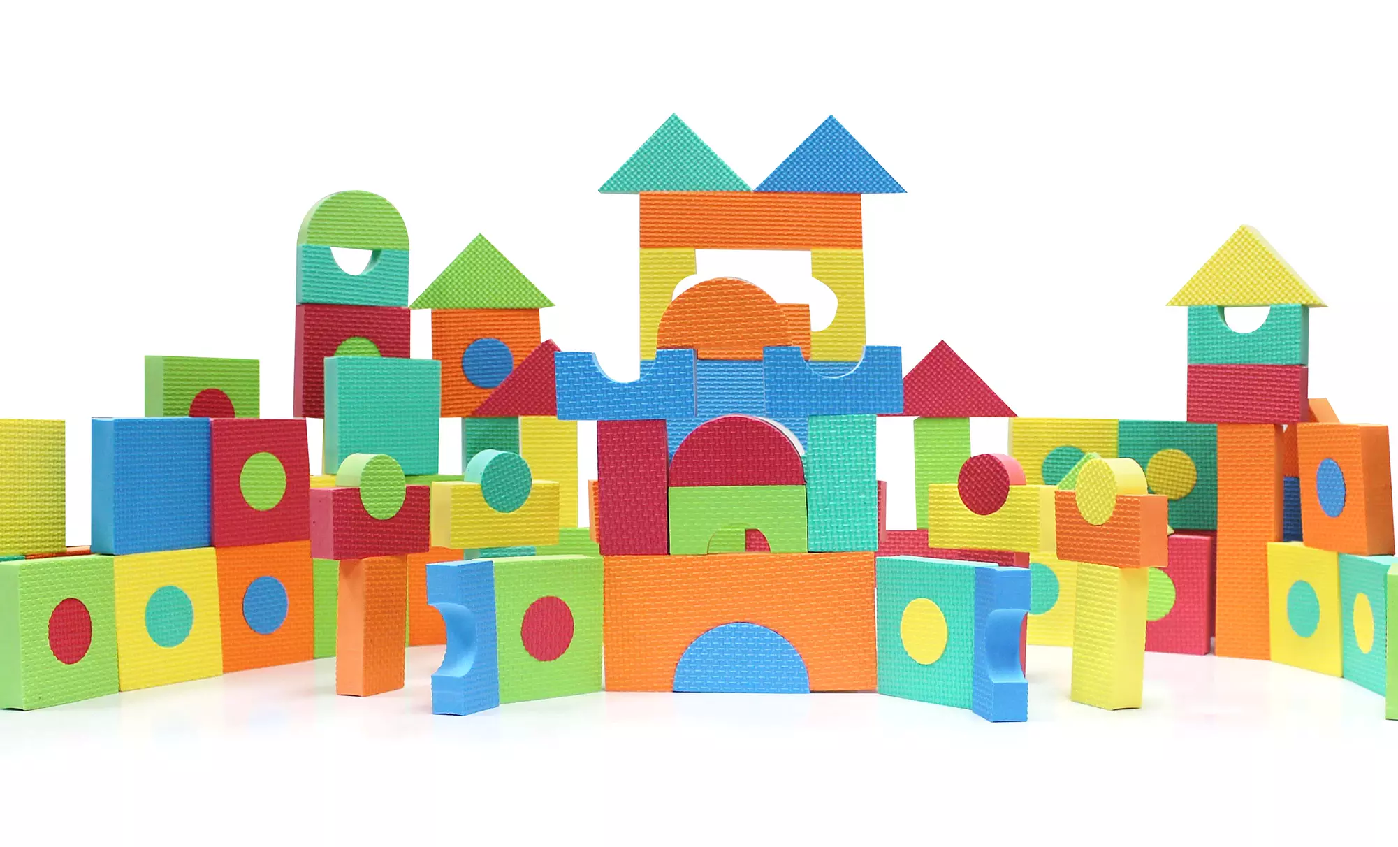 EVA Foam Block Sets (64- or 128-Piece) - Primary Image
