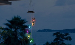 Hummingbird LED Solar Wind Chime 