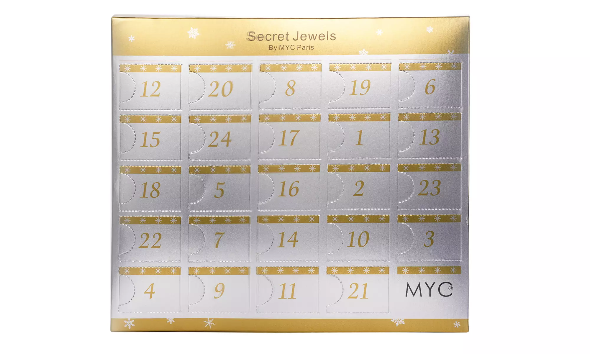 1 of 2 adventskalenders met sieraden