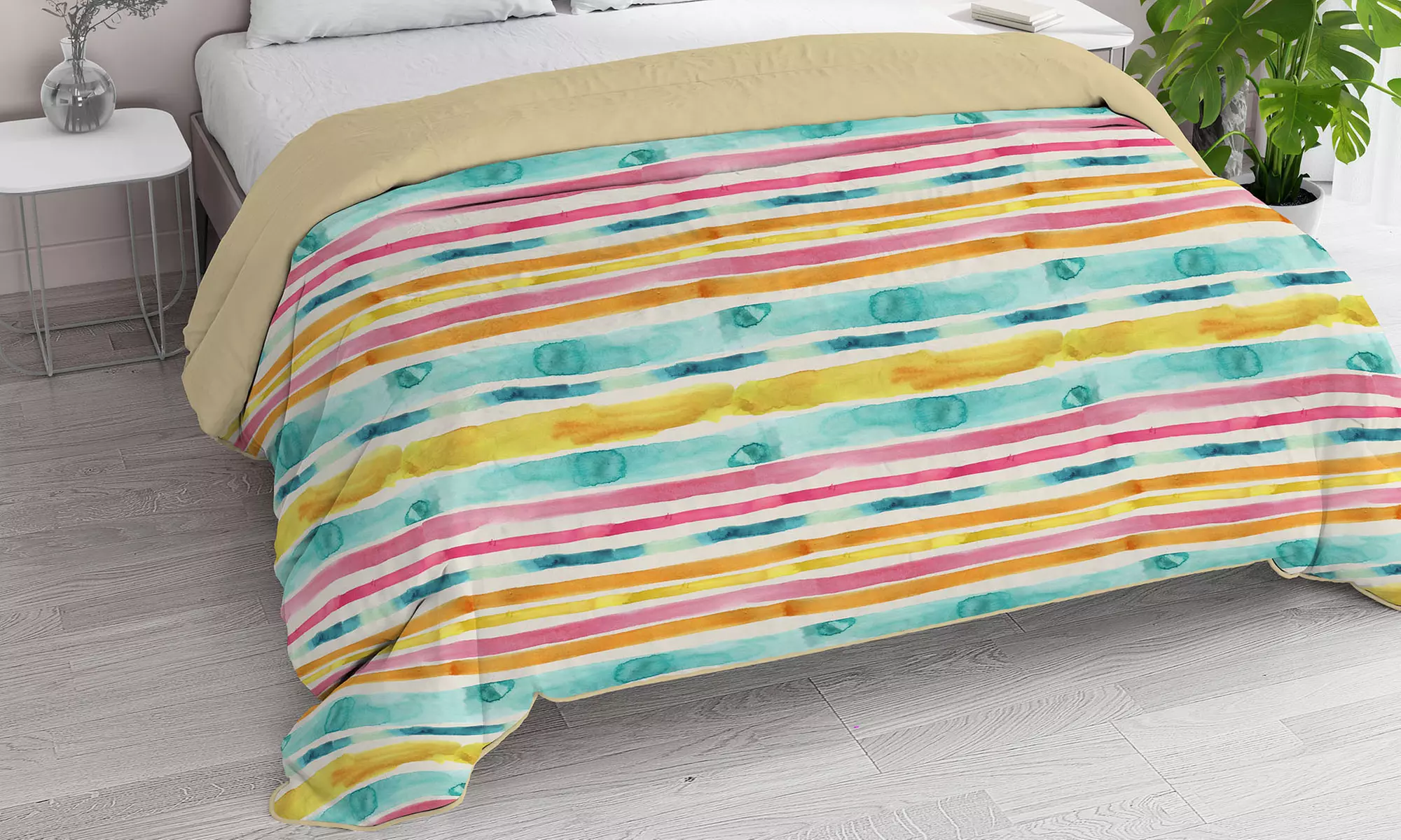 Couette d'hiver 300 g avec motifs