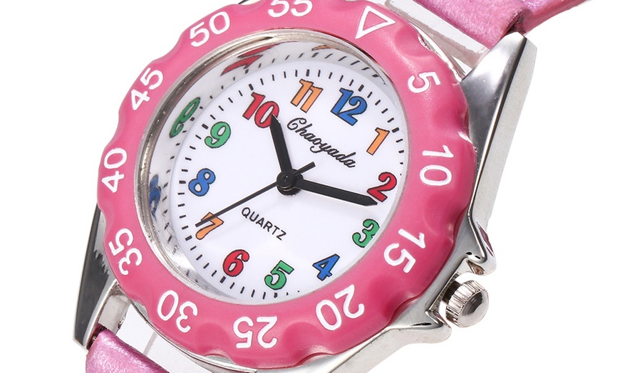 Image 3: Kids Cartoon Wrist Watch