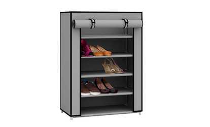 Sunbeam Shoe Closet with Dust-Free Cover