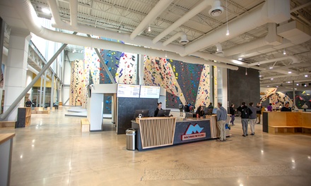 Climbing Package with Day Pass and Rental Equipment - For 1 - Momentum Indoor Climbing Midvale, Utah