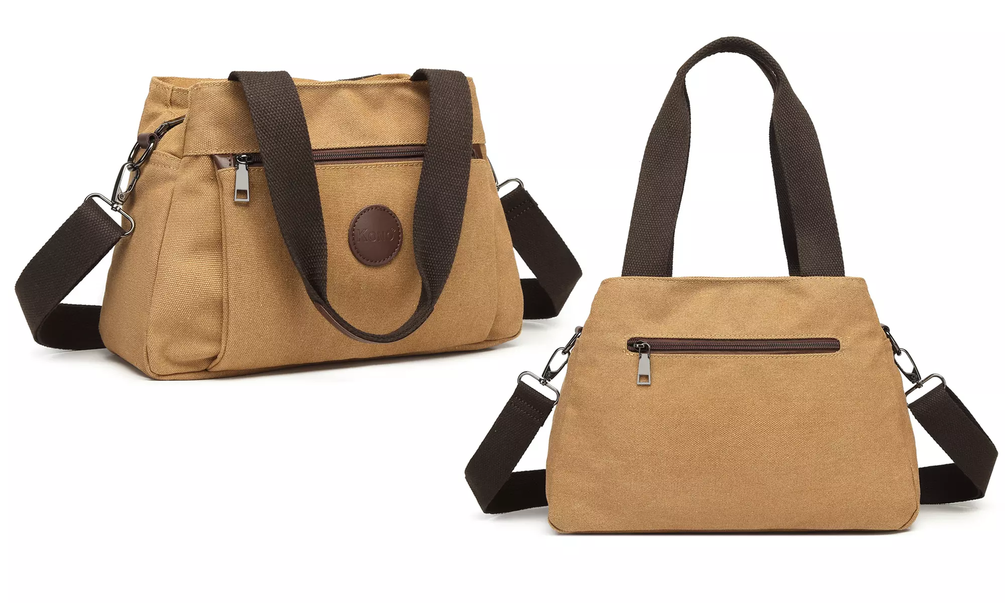 Sac en bandoulière multifonction en toile