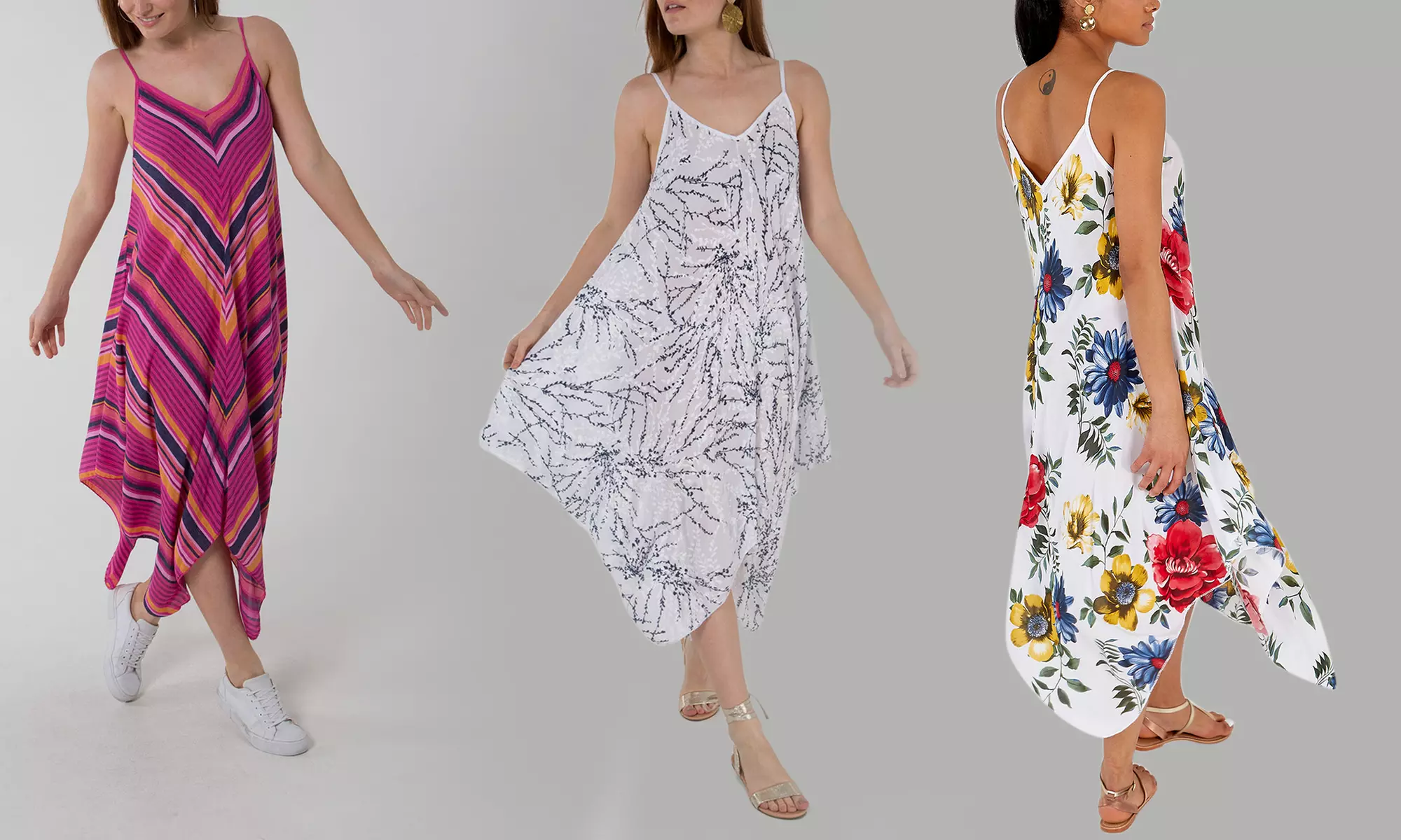 Robe asymétrique de la marque QED London - Primary Image