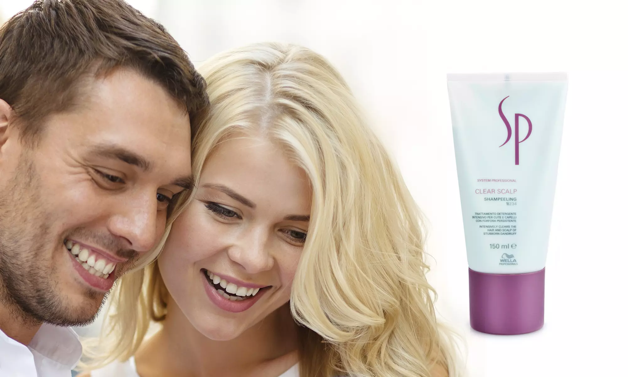 1x oder 2x Wella SP Clear Scalp Shampeeling 150 ml Haarpflege gegen Schuppen - Primary Image