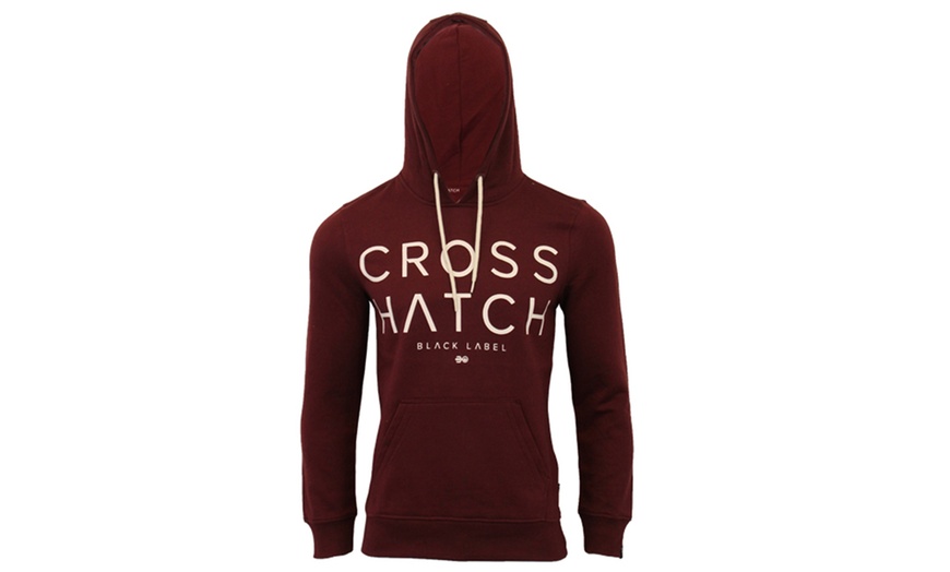 Image 4: Crosshatch Pullover Hoodie