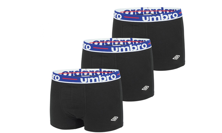 Image 4: Conjunto de bóxeres de Umbro