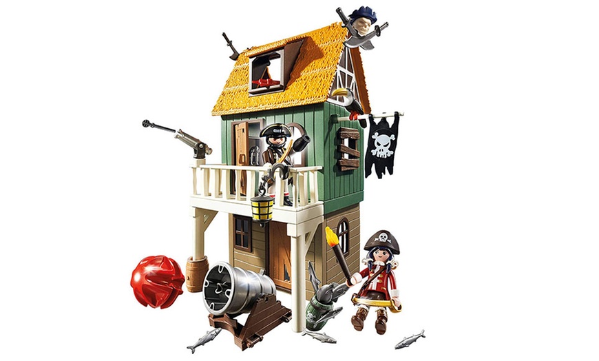 Image 2: Playmobil Pirates Fort Playset