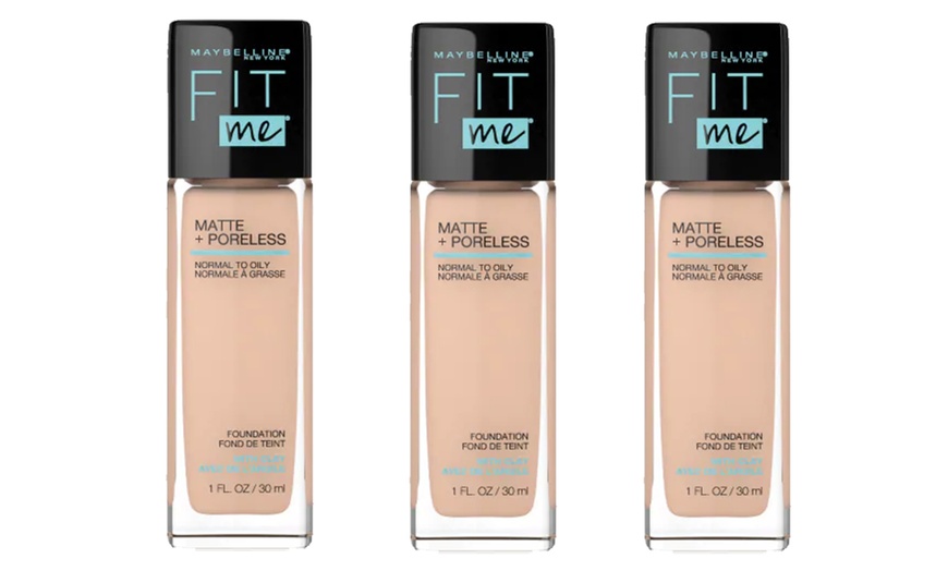 Three-Pack of Maybelline Foundation | Groupon