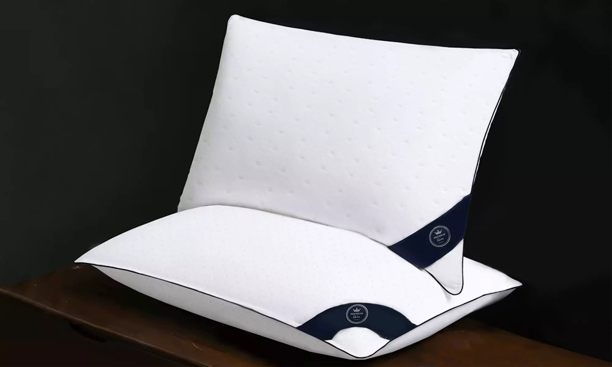 Oreiller PureComfort 100 % microfibre, déhoussable, pour un maintien de la tête et de la nuque optimal, Sampur - Primary Image