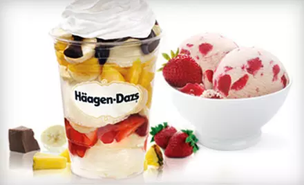 $5 for $10 Worth of Gourmet Popcorn or Ice Cream at Häagen-Dazs & Popcorn Palace - Primary Image