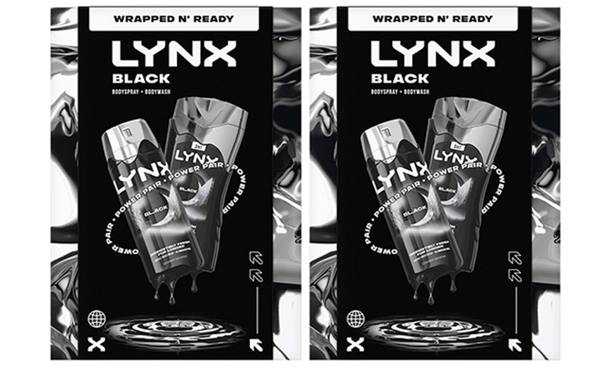 Image 4: Lynx Black Gift Set for Men - Daily Grooming Duo 