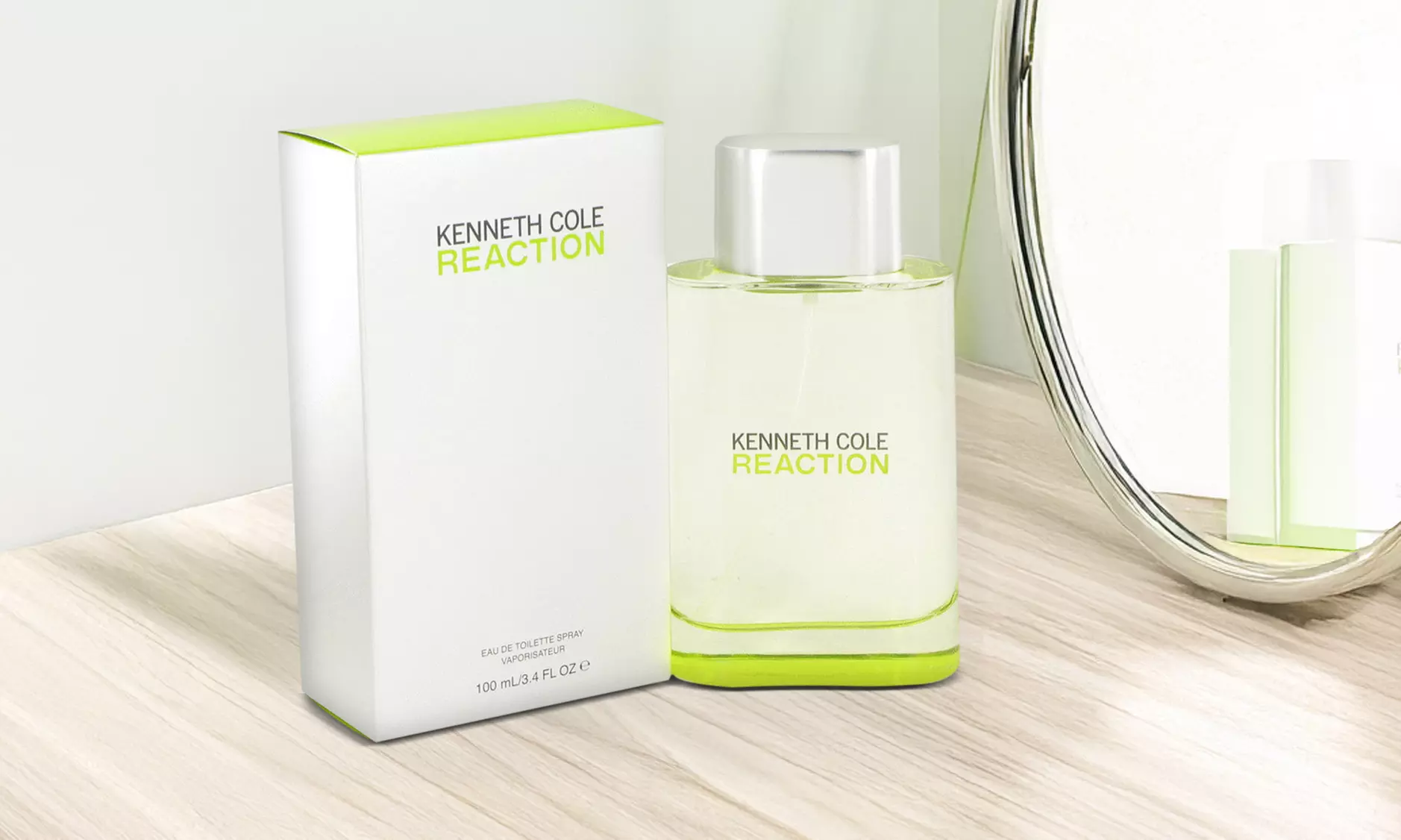 Kenneth Cole NY Reaction 3.4oz./100ml Edt Spray For Men - Primary Image