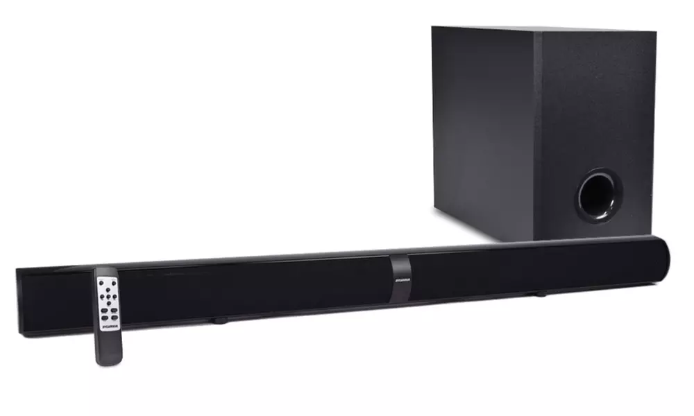 Sylvania 37" 2.1-Channel 100W Wireless Bluetooth Sound Bar (Manufacturer Refurbished) - Primary Image