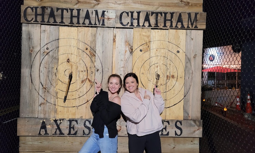 Image 4: Enjoy One Hour of Axe Throwing for 1, 2, 3, or 4 on Weekday & Weekend! 