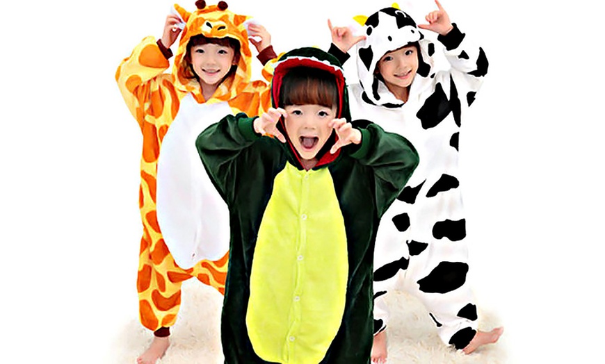 Image 1: Animal Onesies for Children