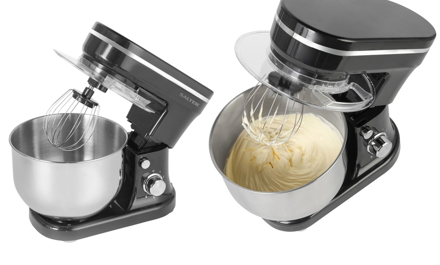 Image 3: Salter Multifunctional Stand Mixer with Six Speed Settings