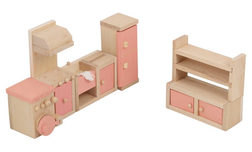 Image 6: Six Dollhouse Furniture Sets